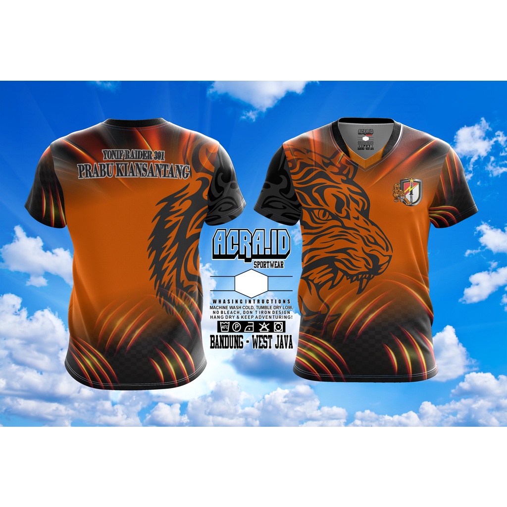 Jual Baju Kaos Jersey Tni Ad Al Au Full Print Kualitas Premium Bebas Design Nama Logo