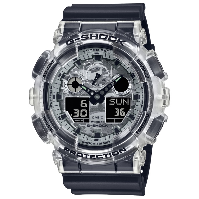 Jam Tangan Casio G-Shock GA-100SKC-1ADR Original