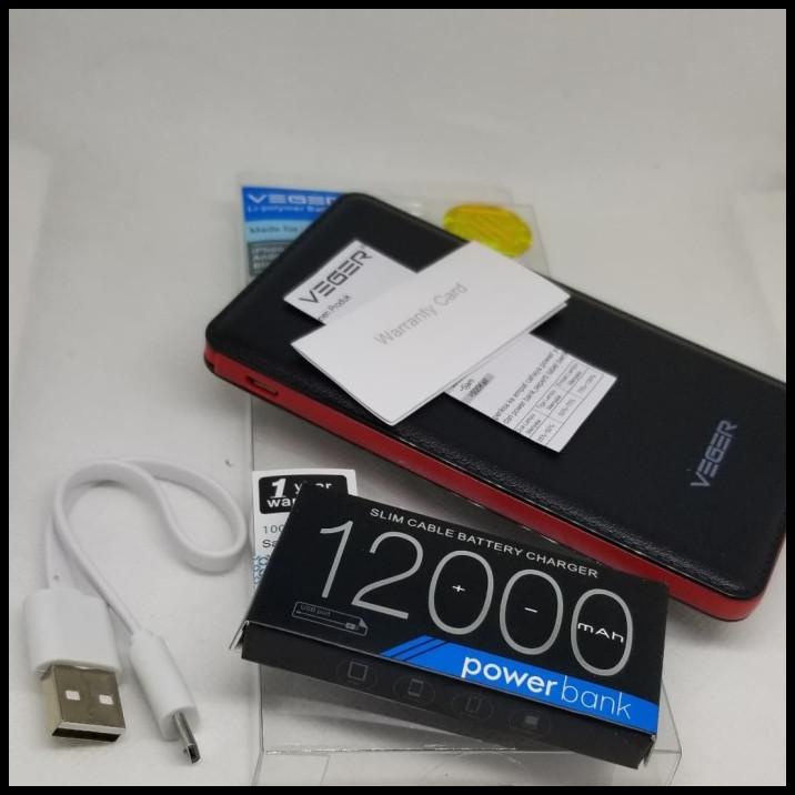Promo Powerbank Veger V50 12000Mah