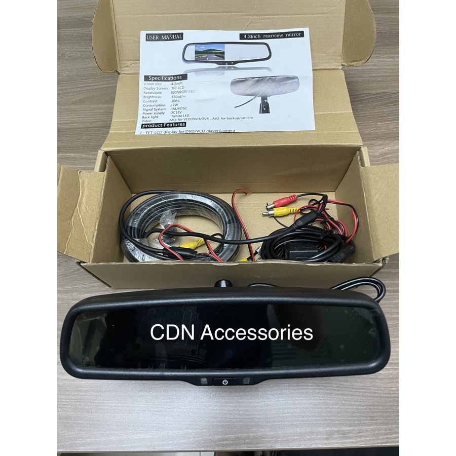 Car DVR Kaca Spion Tengah Mobil/Kamera Kaca Spion Tengah Mobil/Kamera Mobil/Kamera Spion Mobil