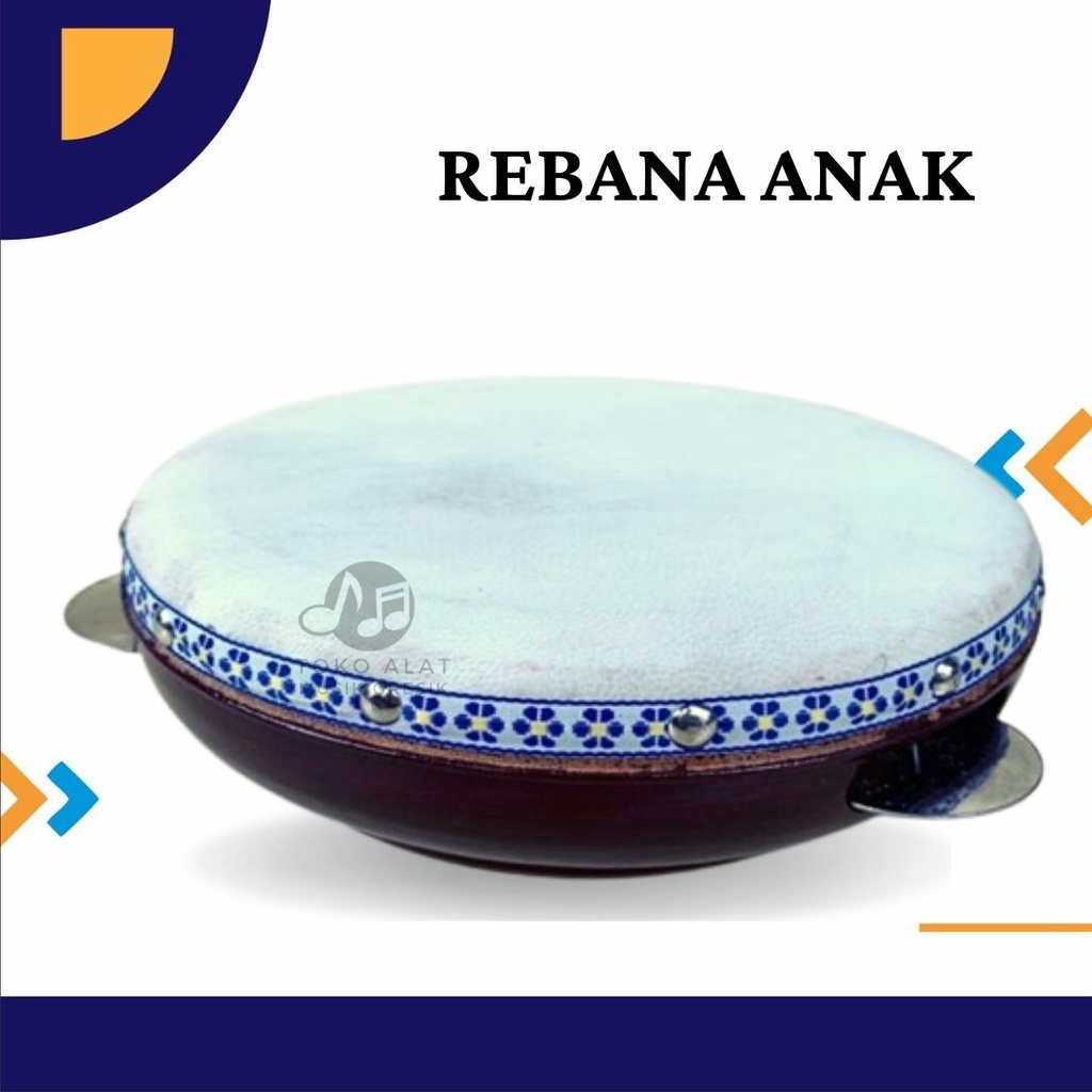 Alat Musik Hadroh Rebana Anak Ukuran 22 cm Alat Hadroh