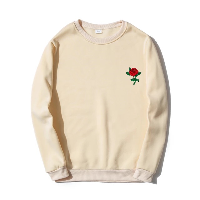 Flower Sweater Crewneck II Flower Basic Sweater II Sweatshirt  M - XL ( Pria &amp; Wanita / Anak &amp; Dewasa )