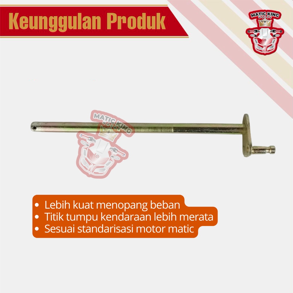 As Shaft standar tengah 2 Beat Scoopy Spacy Karbu 110 AHM  50503-KVY-900