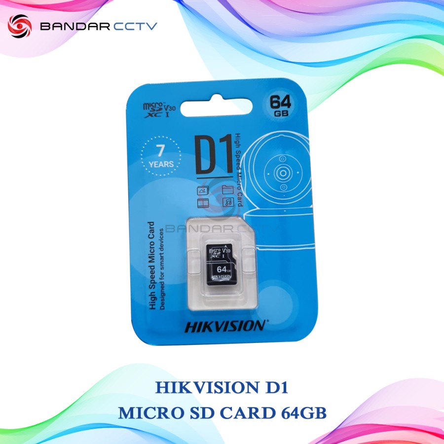 Hikvision D1 Micro SD Card Class 10 64GB