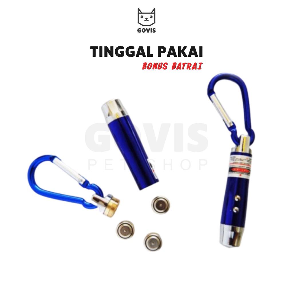 Govis Mainan Kucing Laser Cat Toys Laser Pointer Laser 3 In 1