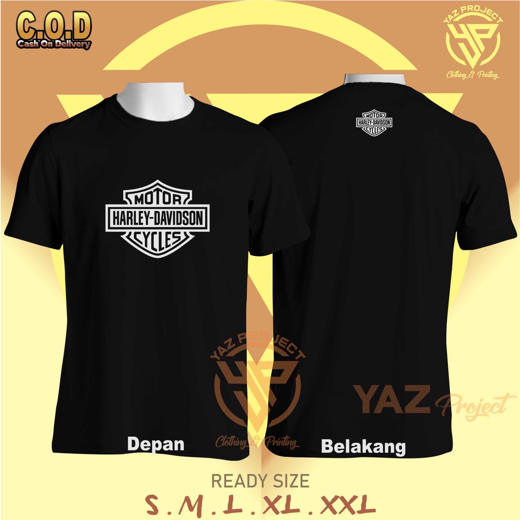 KAOS BAJU HARLEY DAVIDSON / KAOS MOTOR HARLEY DAVIDSON