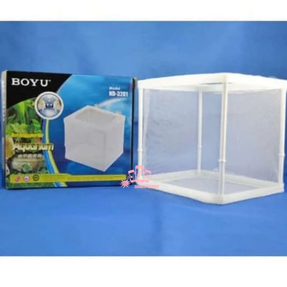 BOYU NB-3201 NET BREEDER BREEDING AQUARIUM JARING BOX KARANTINA IKAN