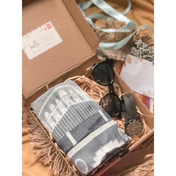 HAMPERS BOX MURAH! BUAT DOI! PAKET SAJADAH TRAVELING