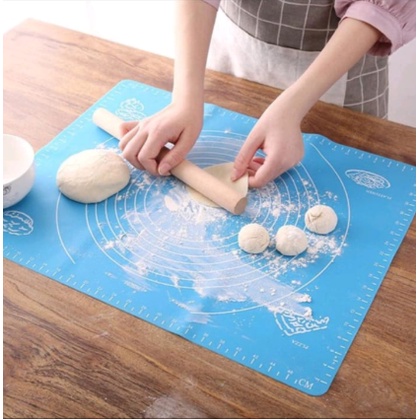 VI554 Alas Adonan Rolling dengan Silikon Anti-Lengket Baking Mat Untuk Fondant Kue