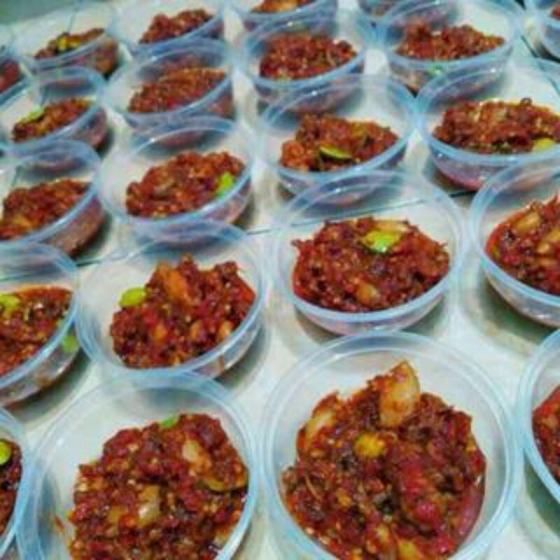 

sambal cumi kemasan 250gram