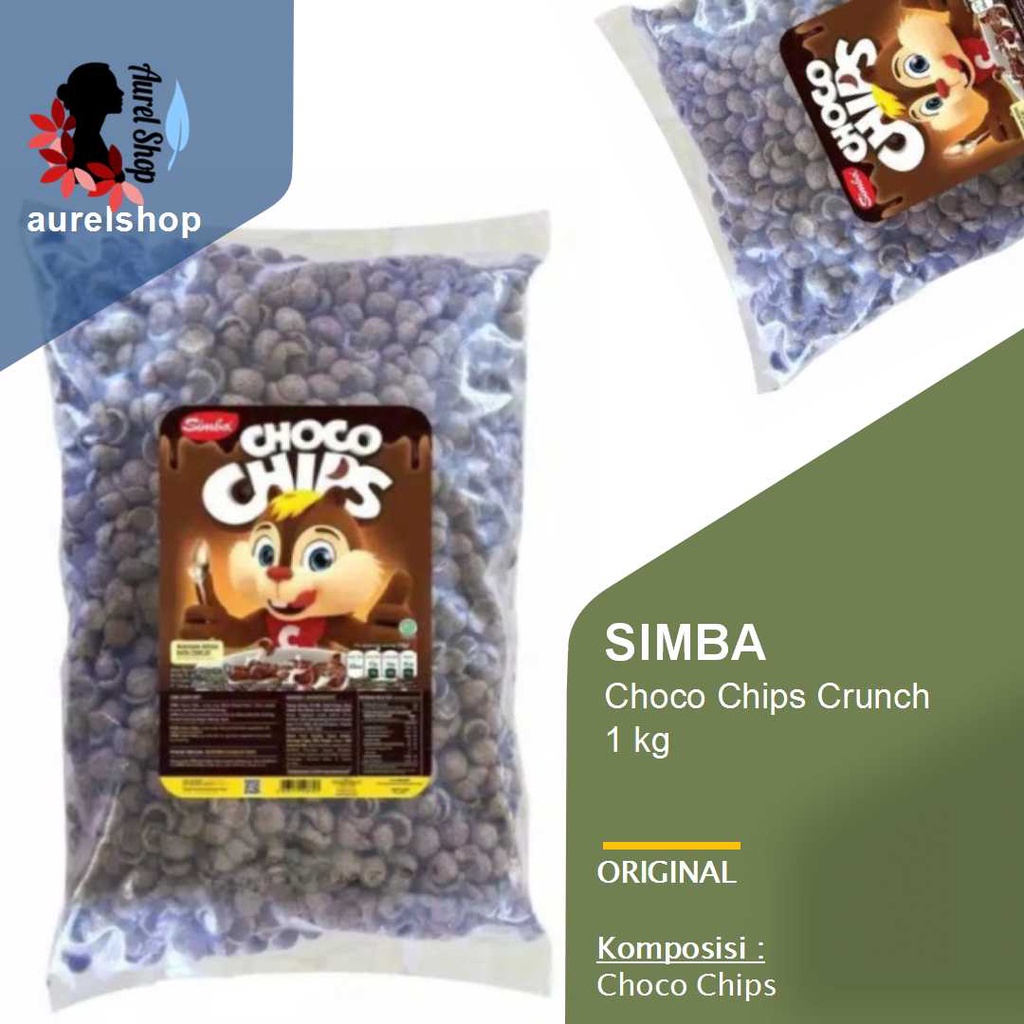 

SIMBA Choco Chips Crunch kemasan 1 kg