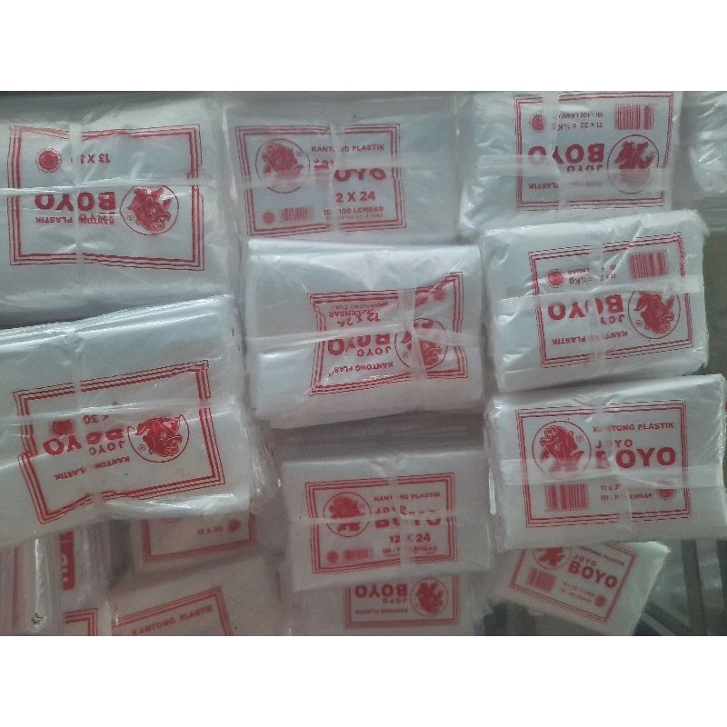 PLASTIK HD JOYO BOYO 10x17 11x22 12x24 13x31 14x27 15x27 18x30 23x40 Tahan Panas
