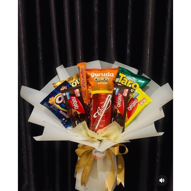 

Buket snack campur