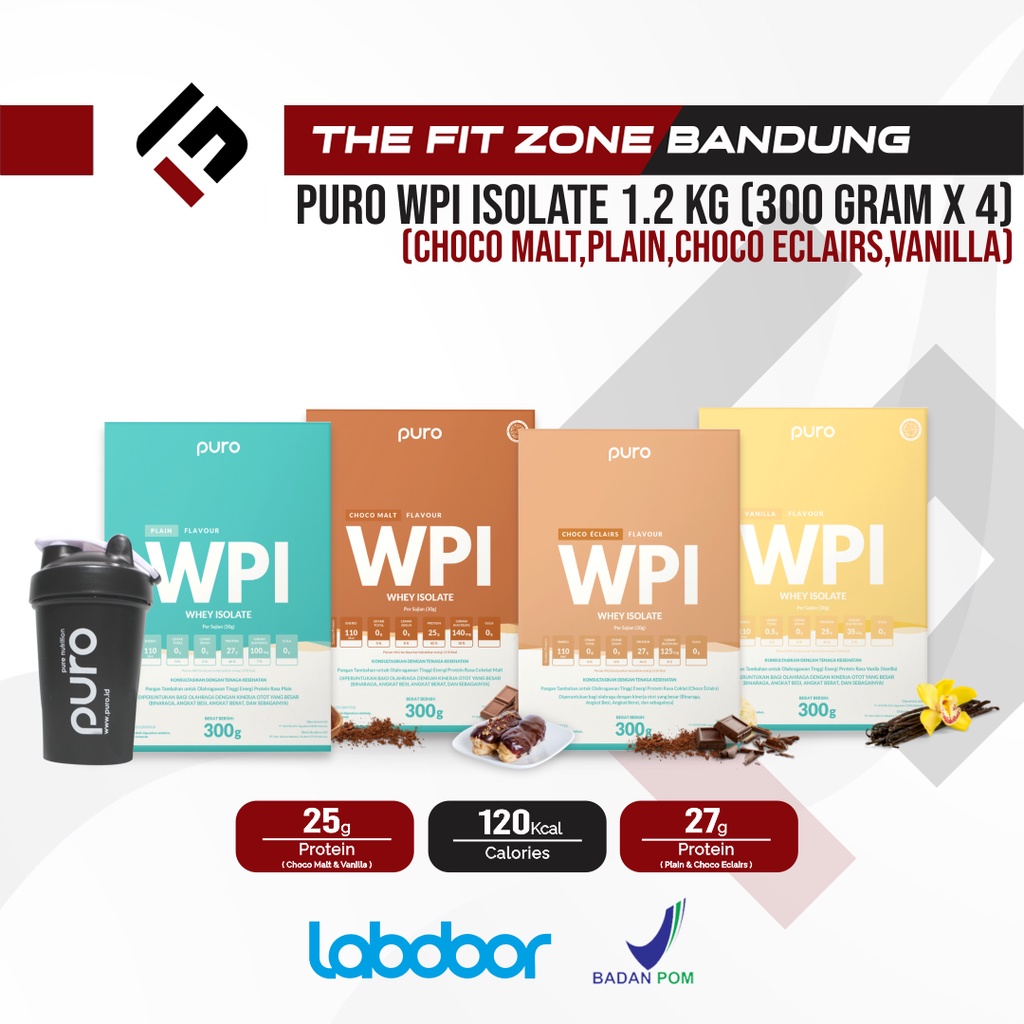Puro Wpi Whey Protein Isolate 1.2 Kg
