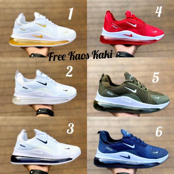 Sale NIKE AIRMAX 720 TABUNG SIZE 39-43 SEPATU OLAHRAGA PRIA HITAM ARMY ABU