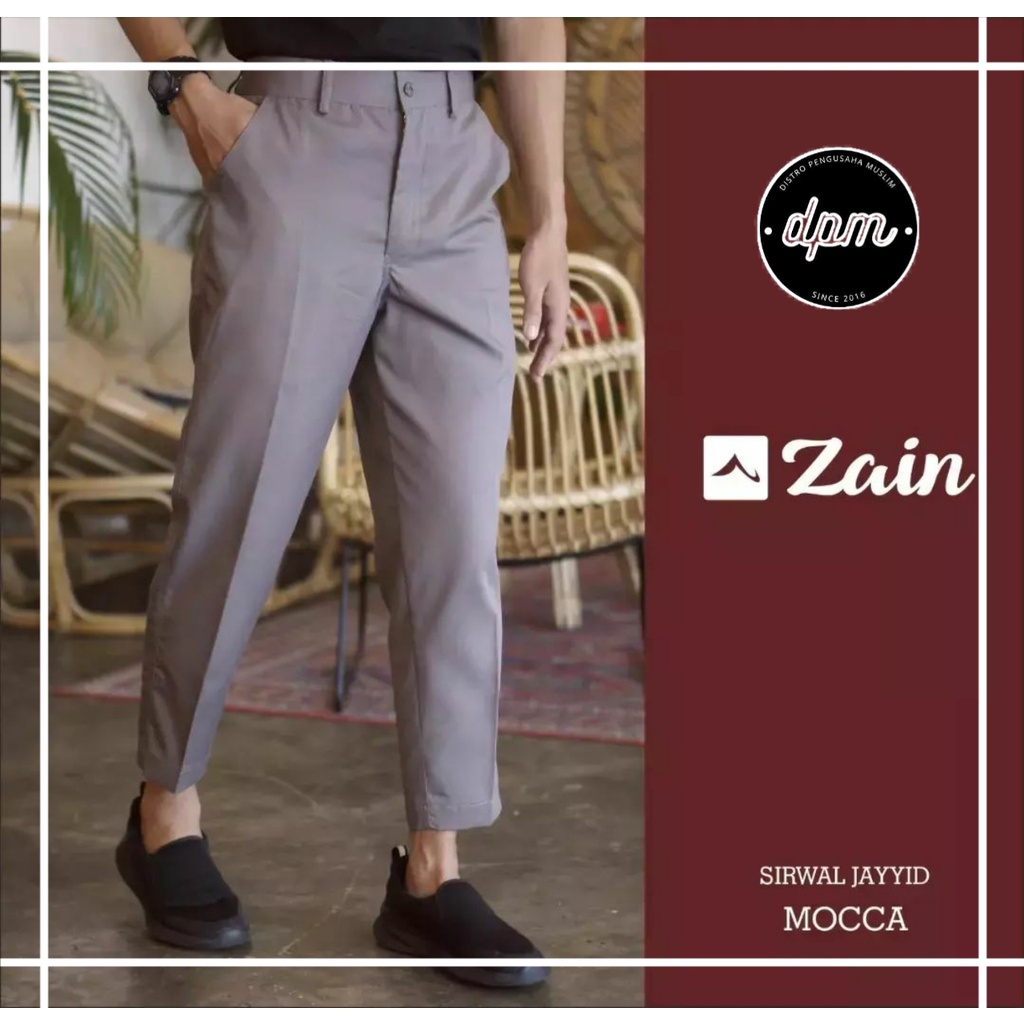 SIRWAL Chino JAYYID Celana Pria Bahan Katun By Zain Sirwal