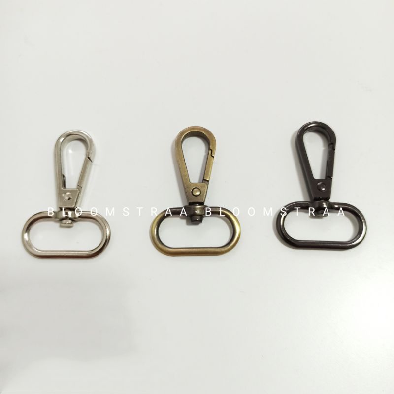 Ring Kait 25 mm DROP gantungan tas 2,5 cm kew kew IMPORT Buckle Clasp