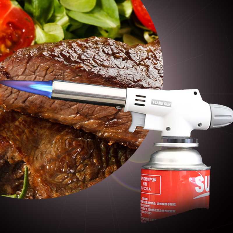 Alat Bakaran Firetric Portable Gas Torch Butane Flame Gun Tembakan Bakar BBQ All you can eat Pistol 