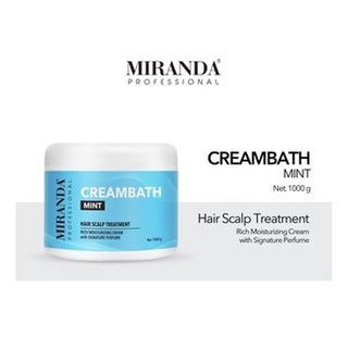 MIRANDA Professional Creambath / Masker Rambut Hairmask - Anti Dandruff , Rambut Rontok &amp; Rusak