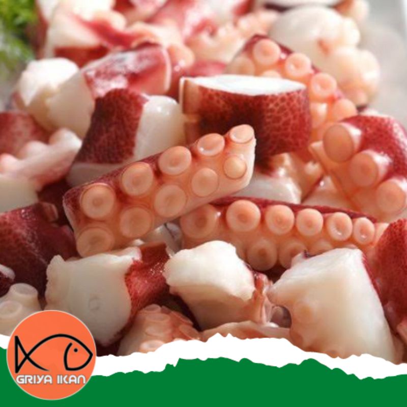 

Gurita potong - Tako leg cut - Boiled cut octopus - Loligo