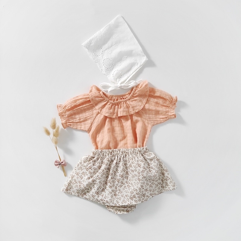 Cecilia set baju bayi perempuan