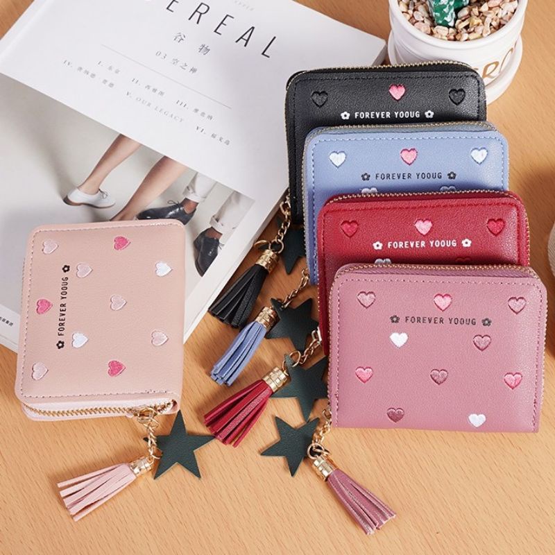 Dompet Lipat Mini Tasya Dompet Wanita Fashion Korea Murah