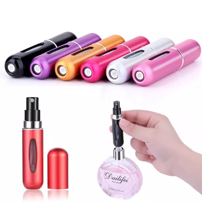 Botol Parfum mini 5ml atomizer | Botol Spray Mini Travel Size Grosir