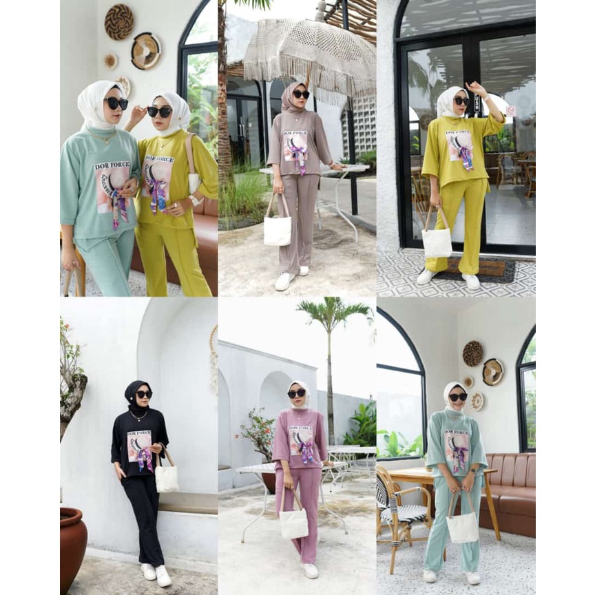 SEMA ONE SET Ld 110 PbD 65 cm PbB 73cm LP 110cm PC 95cm Bahan Kaos Babyterry