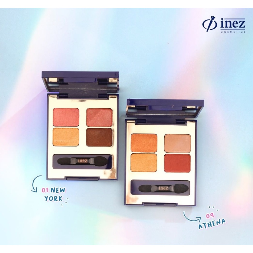Inez Color Contour Plus Eye Shadow Collection