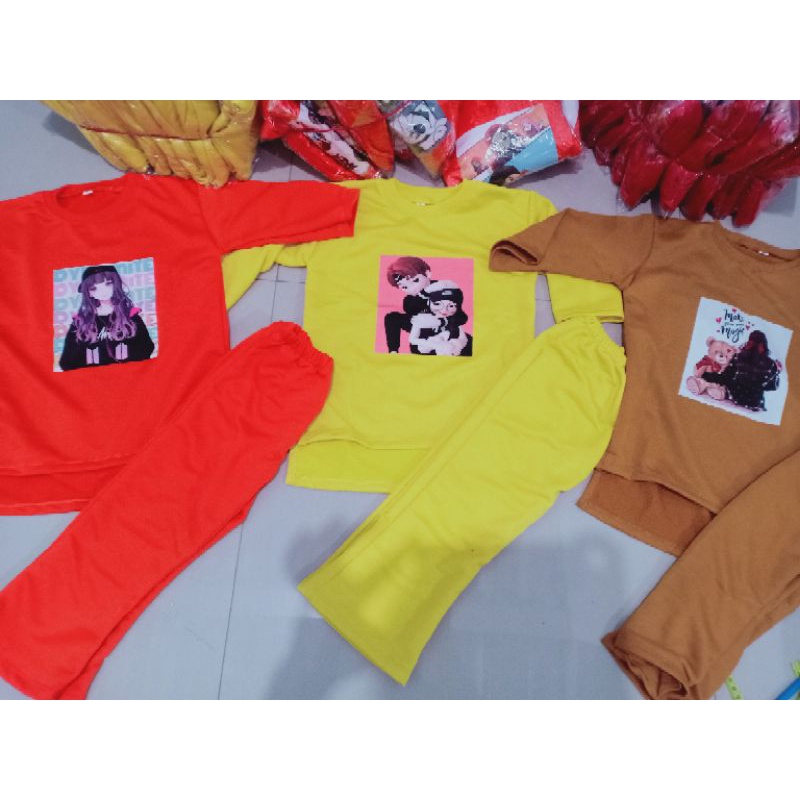 set viral oversize anak 5-8t