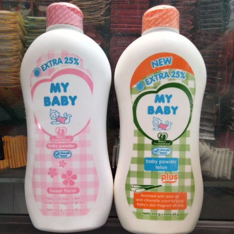 Bedak My Baby/Bedak bayi @250 g+ extrA 63 g