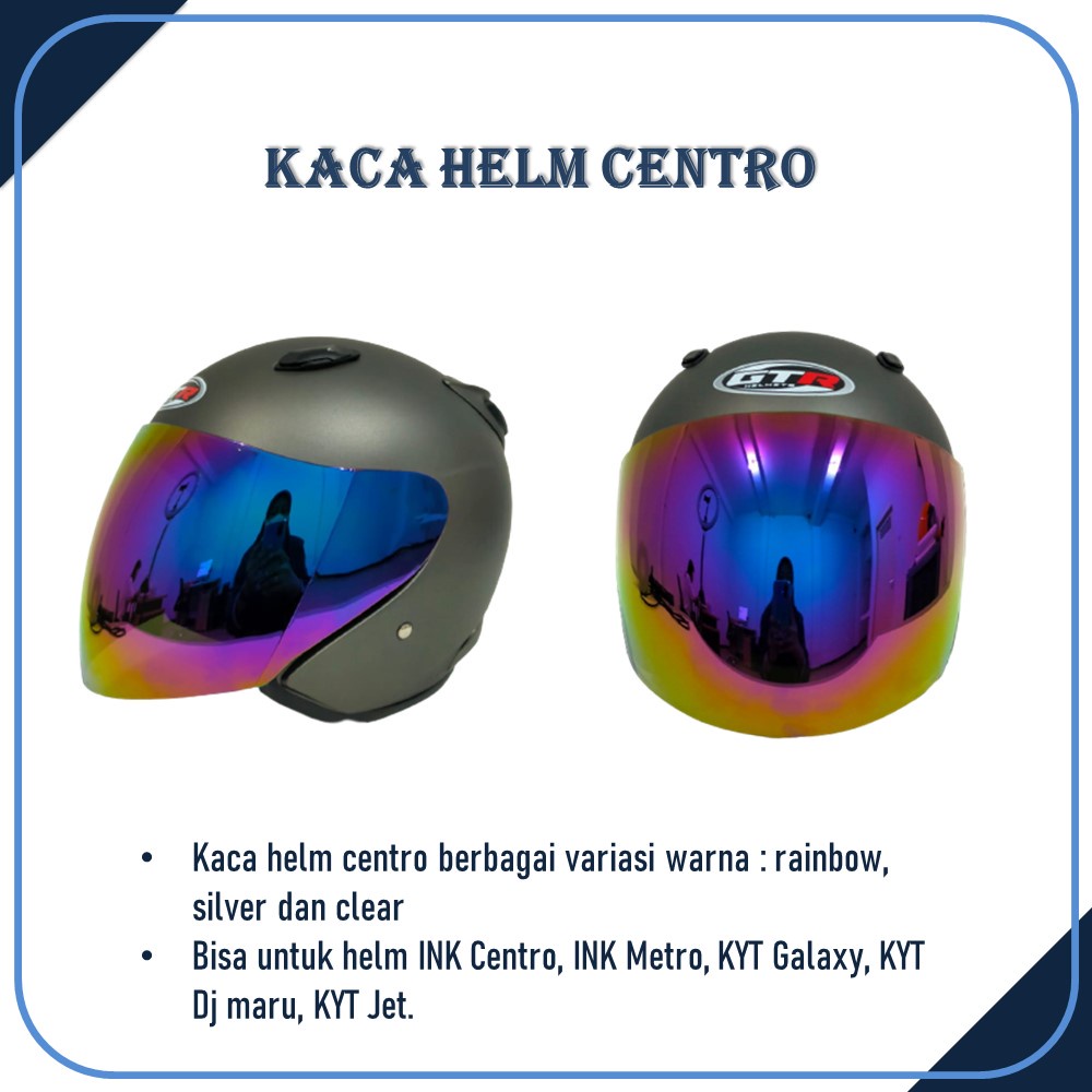 Kaca Helm Centro