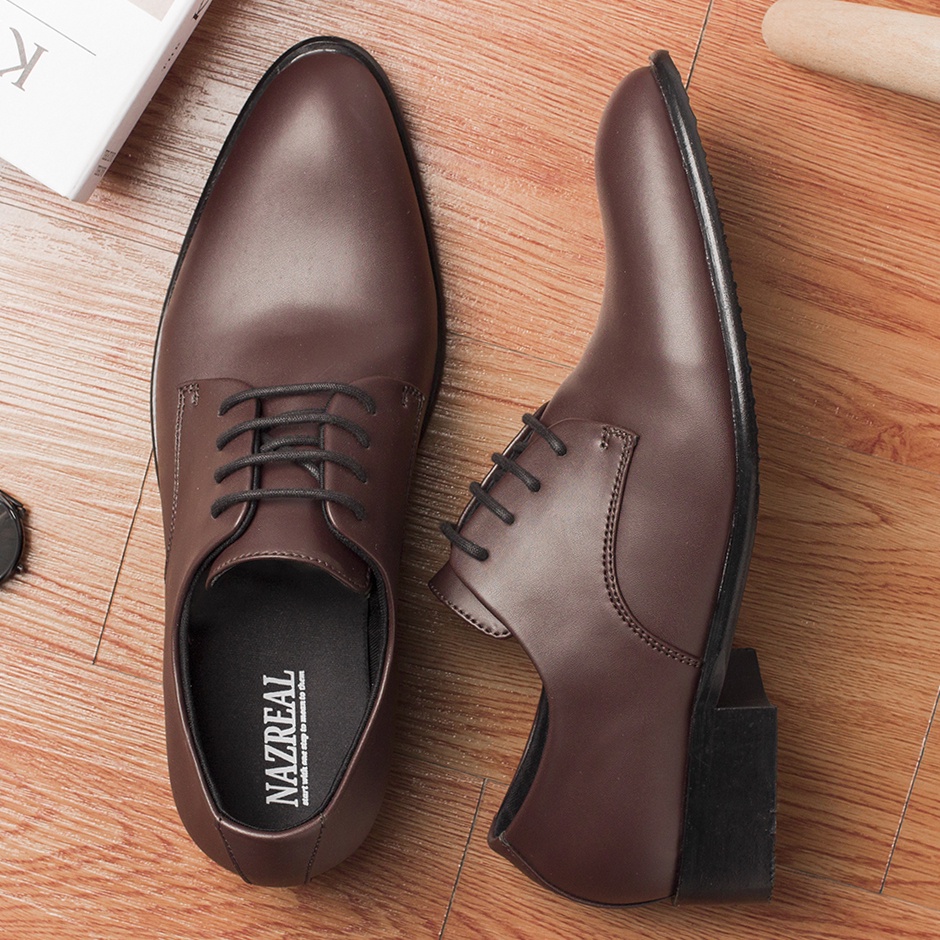 BARNEY |ManNeedMe x NAZ| Sepatu Pantofel Pria Formal / Kantor Shoes ORIGINAL