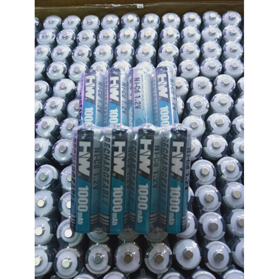 Baterai Charger HW 1000mAh AA 1.2V Baterai Cas HW 1000Mah AA