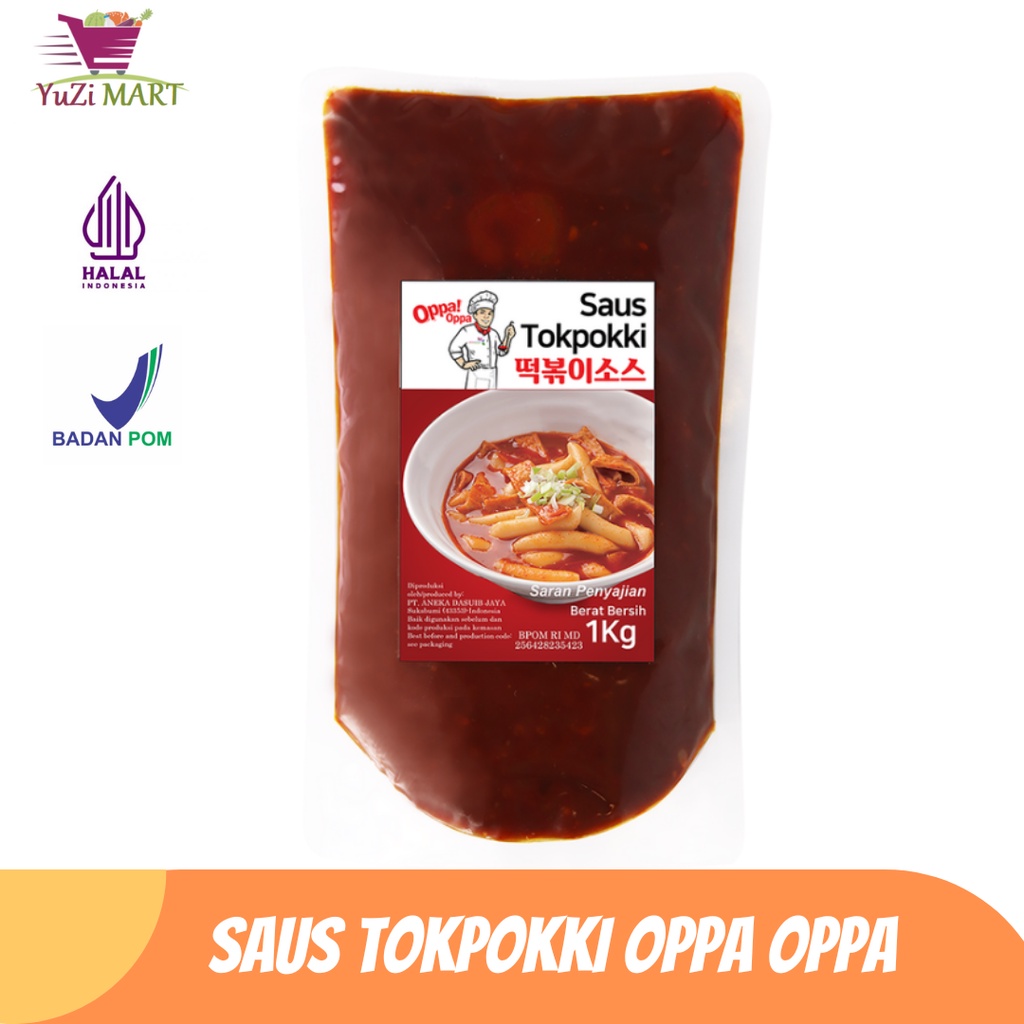 

Saus Tokpokki Tok Bumbu Tokpoki Oppa Oppa 250g/500g/1Kg