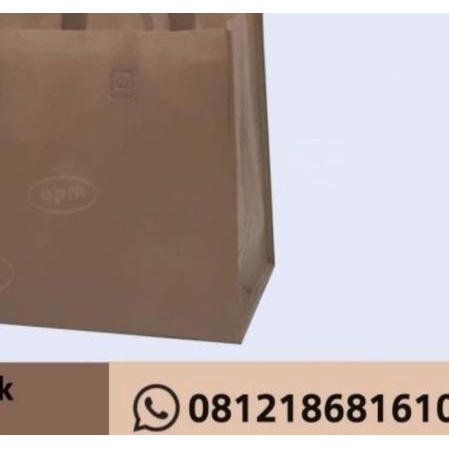 

Tas Spunbond Kotak Kue/Handle Box - Putih