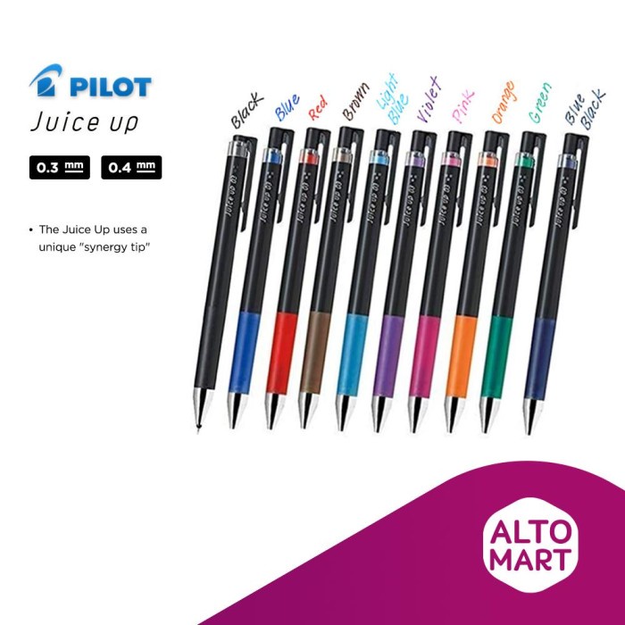 

Pilot Juice Up 03 04 Gel Pen Pulpen 0.3 0.4 mm bolpoin sarasa - 0.3 mm, Red