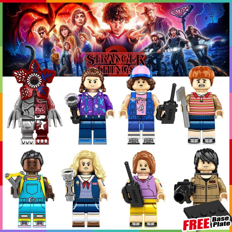 Eleven Mainan Action Figure Mini Karakter Stranger Things Will Byers Erica Sinclair Max Mayfield Untuk Hadiah KF6167