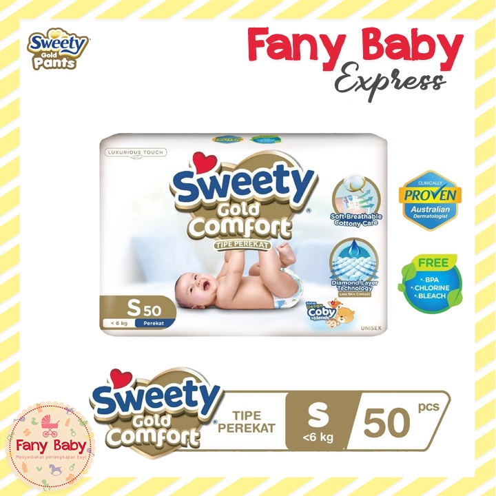 SWEETY COMFORT GOLD TAPE / PEREKAT