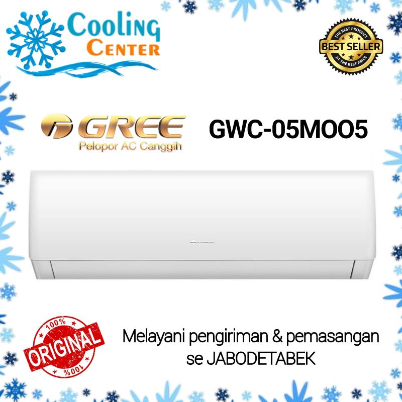 AC GREE 05MOO 1/2 PK + PASANG INSTALASI