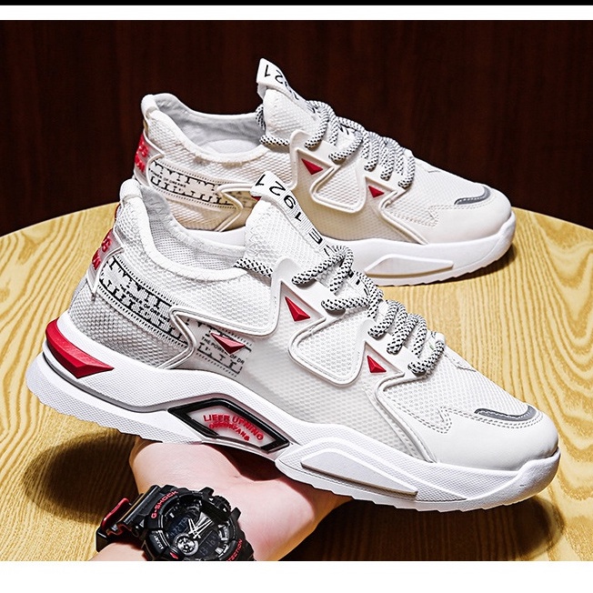 TBIG [COD] Sepatu Sneakers Pria LIFTERNINO Sepatu Import Murah Pria Sekolah Kuliah Kerja