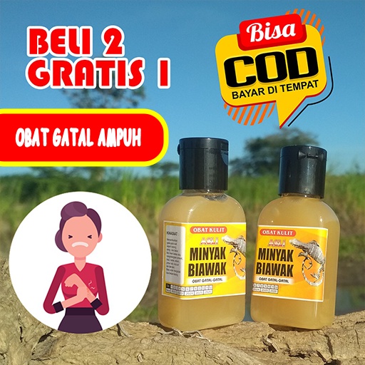 Jual Obat Gatal Minyak Biawak Murni Shopee Indonesia