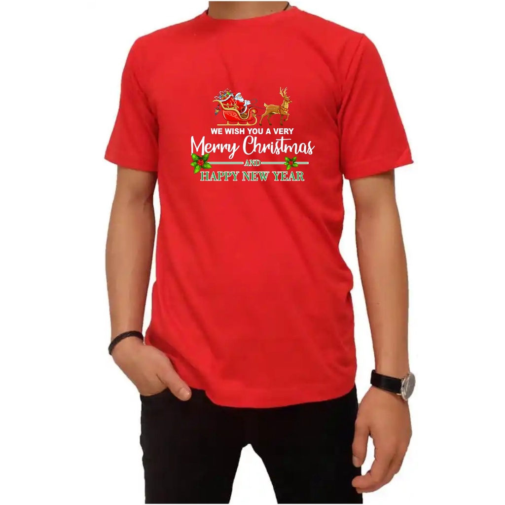 KAOS NATAL DAN TAHUN BARU  / KAOS CHRISTMAS AND HAPPY NEW YEAR