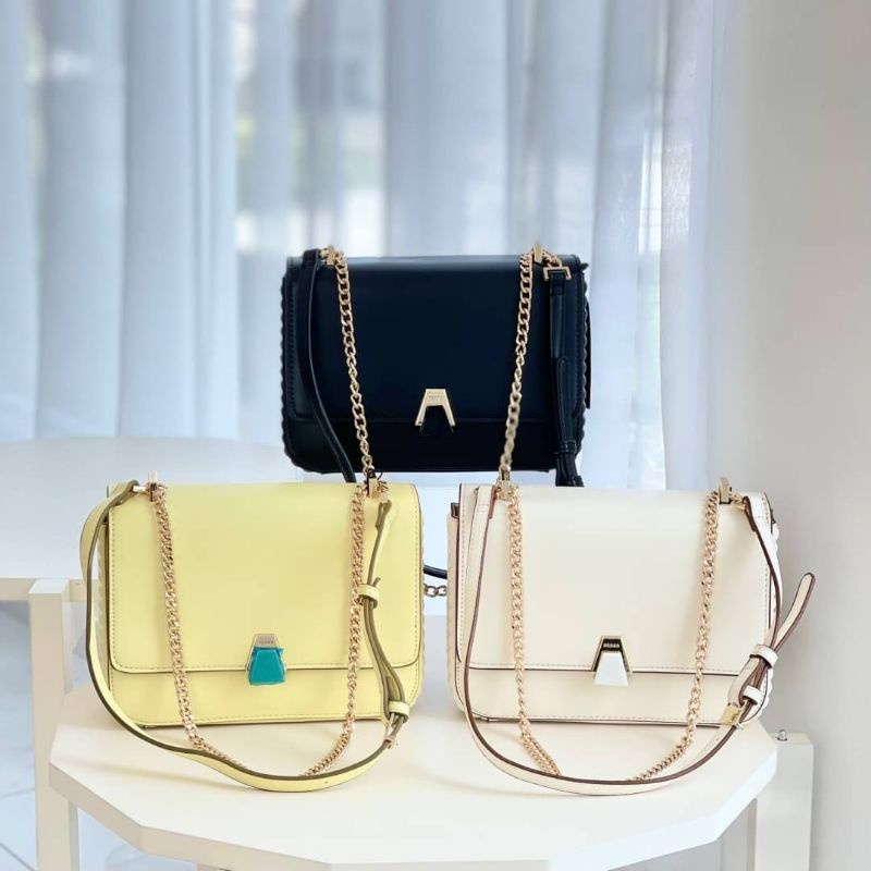 Tas Putih | Tas Kulit Branded || Yellow Bag || Crossbody || Tas Wanita | Selempang | P430
