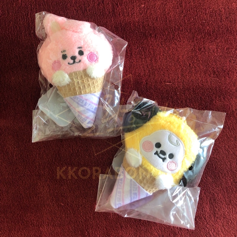 [READY] BT21 JAPAN Ice Cream Mascot Keyring