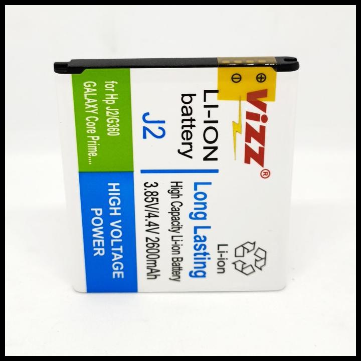 Baterai Batre Vizz Samsung Galaxy J2 J200 / Core Prime Original Vizz