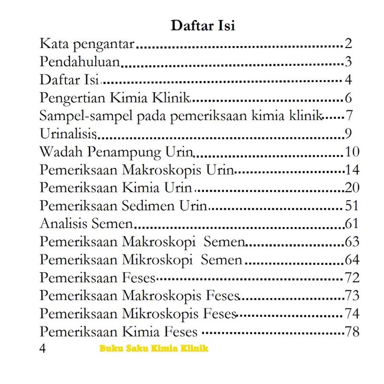 Buku Saku Kimia Klinik BSKK
