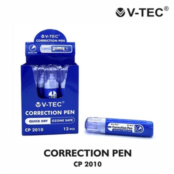 

V-TEC Correction Pen Type CP 2010/10ml dan Type CP 2005/5ml