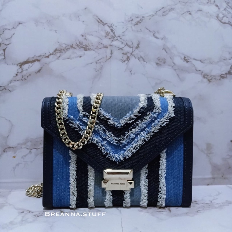 michael kors whitney denim preloved