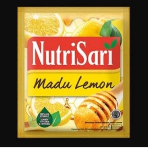 

Nutrisari madu lemon renteng